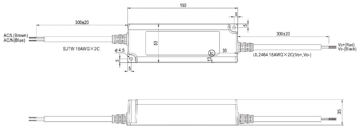 Блок питания Deko-Light 60Вт 90-305В IP20 862251