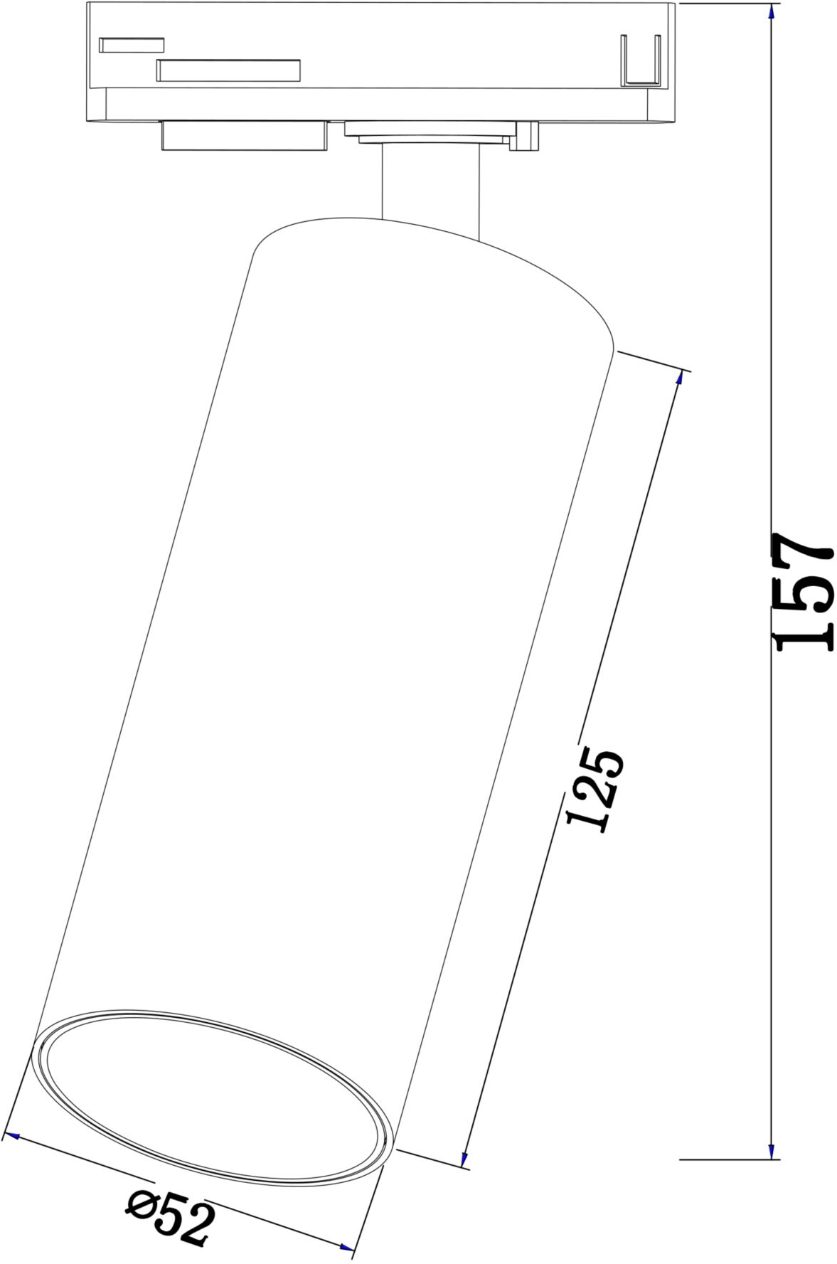 Трековый светильник Maytoni Focus LED  TR021-1-12B4K в Москве