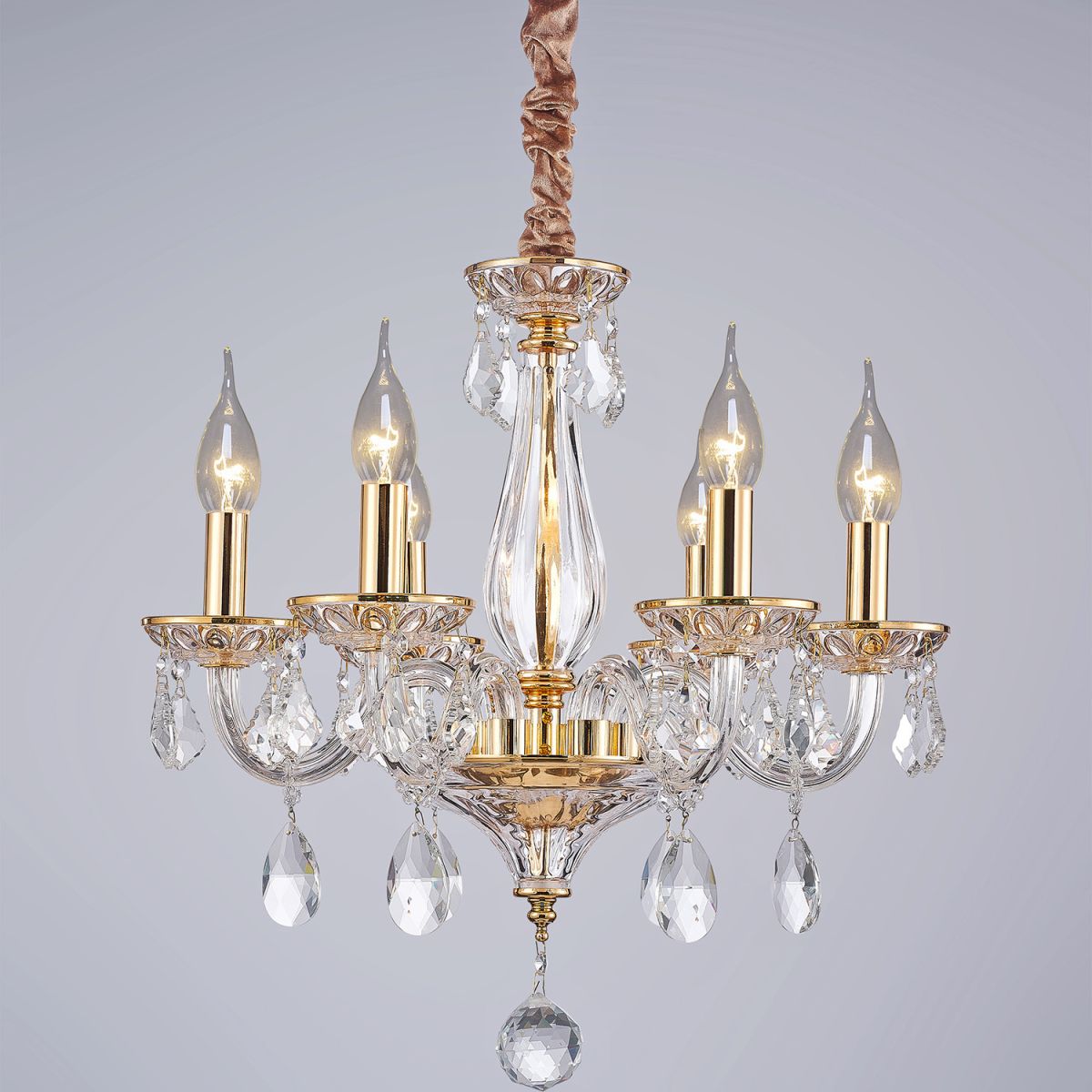 Подвесная люстра Illumico IL2032-6PBC-25 ELITE