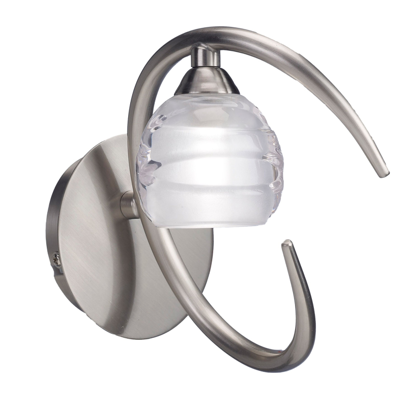 Бра в прихожую Mantra Loop Satin Nickel 1816