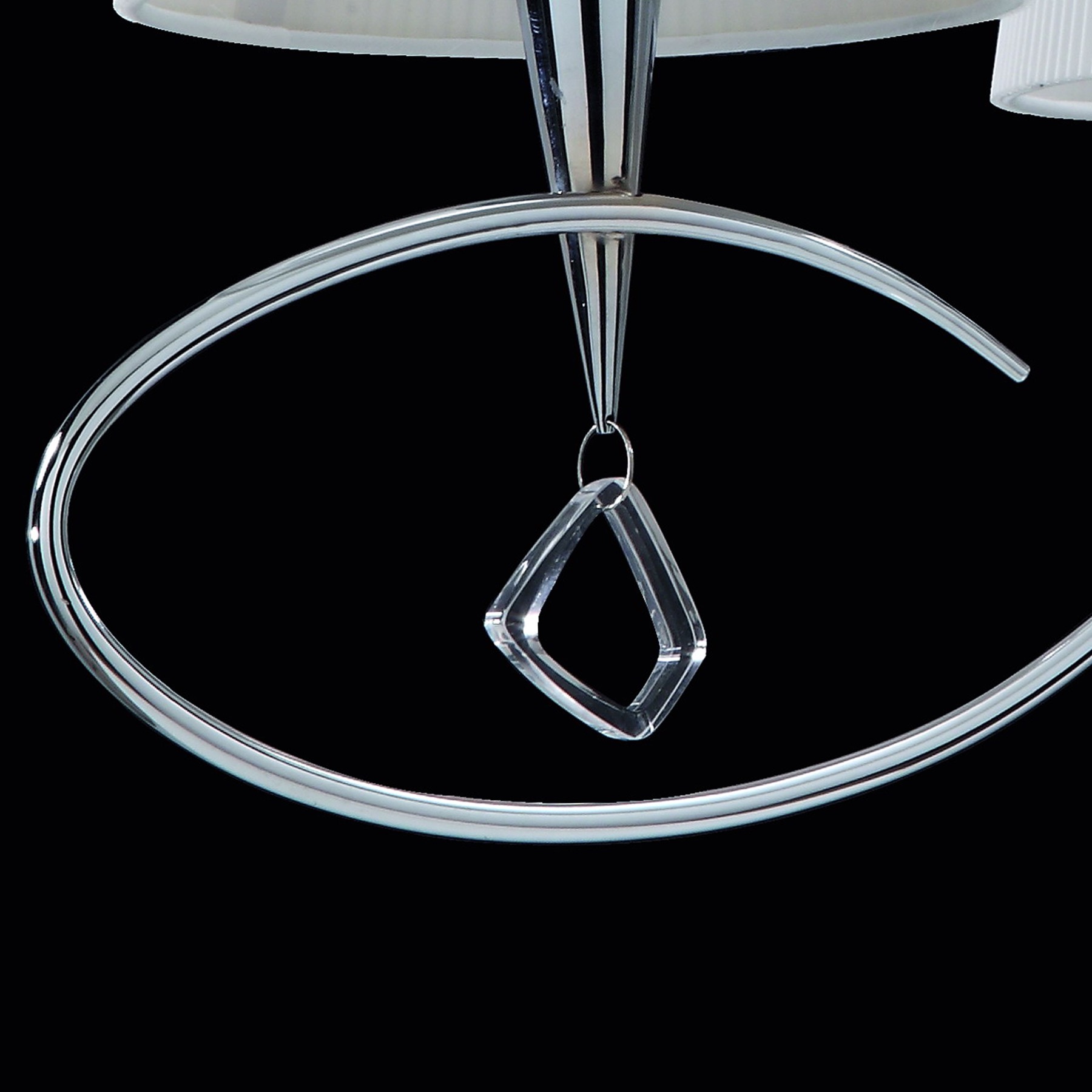 Подвесная люстра Mantra Mara Chrome - White 1640 в Москве