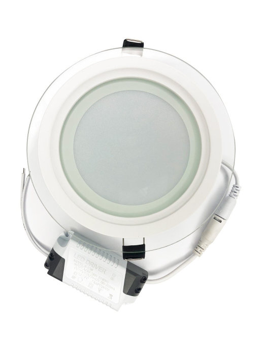 Встраиваемый светильник Elvan VLS-705R-12W-WH-Wh