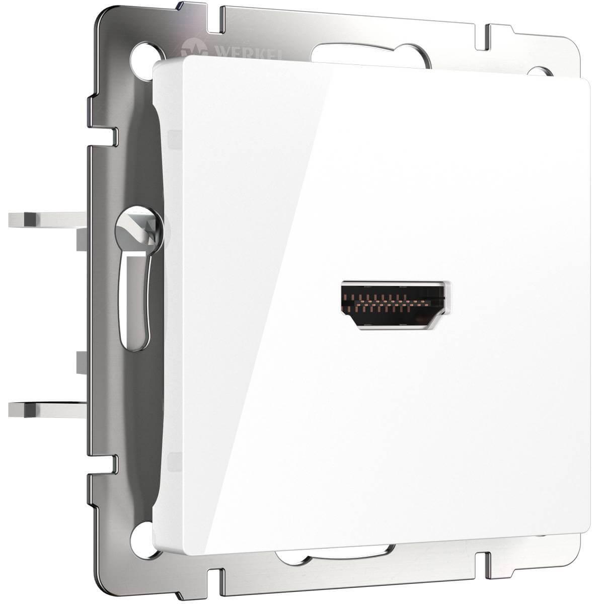Розетка HDMI Werkel белая WL01-60-11 4690389110962