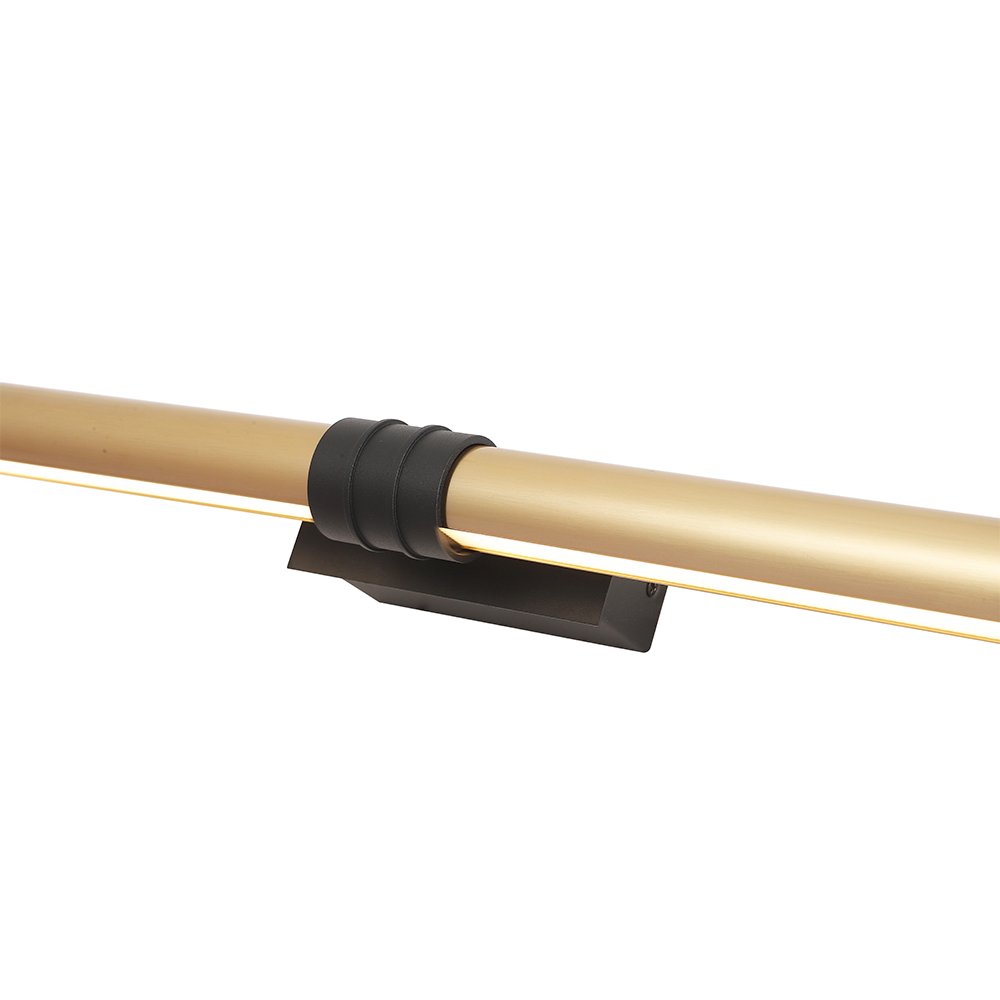 Подсветка для зеркал Crystal Lux PRADA AP10W BRASS
