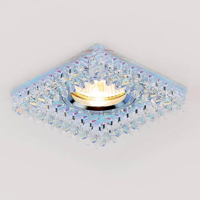 Встраиваемый светильник Ambrella Light Crystal K120 PR