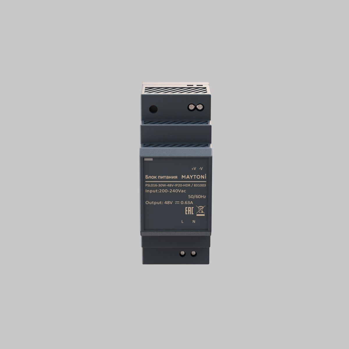 Блок питания Maytoni PSL016 30Вт 48В IP20 831003