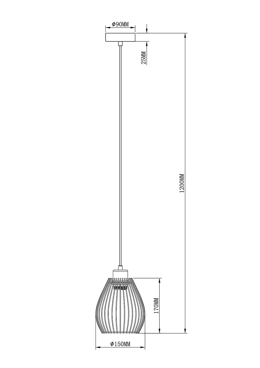 Подвесной светильник Moderli Diego V2790-1P