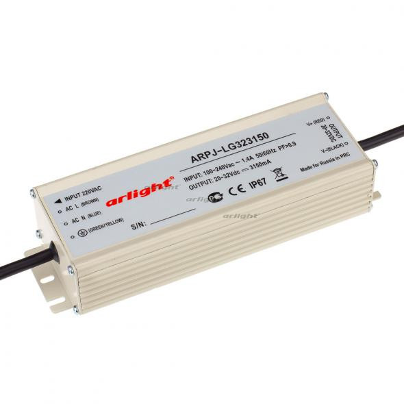 Блок питания Arlight ARPJ-LG323150 (100W, 3150mA, PFC) 016154