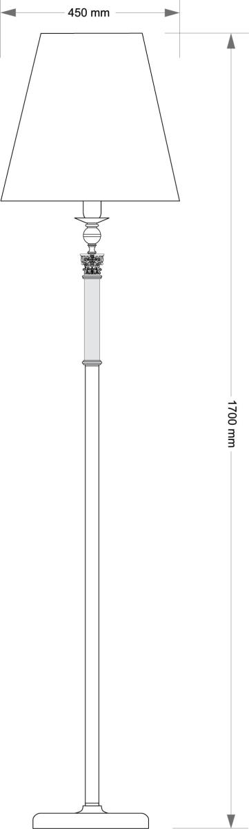 Торшер Kutek Merano MER-LS-1(P/A)