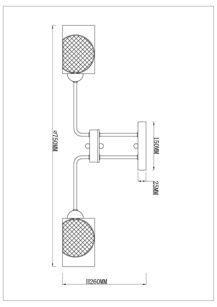 Потолочная люстра Rivoli Mod 3034-305 Б0037688
