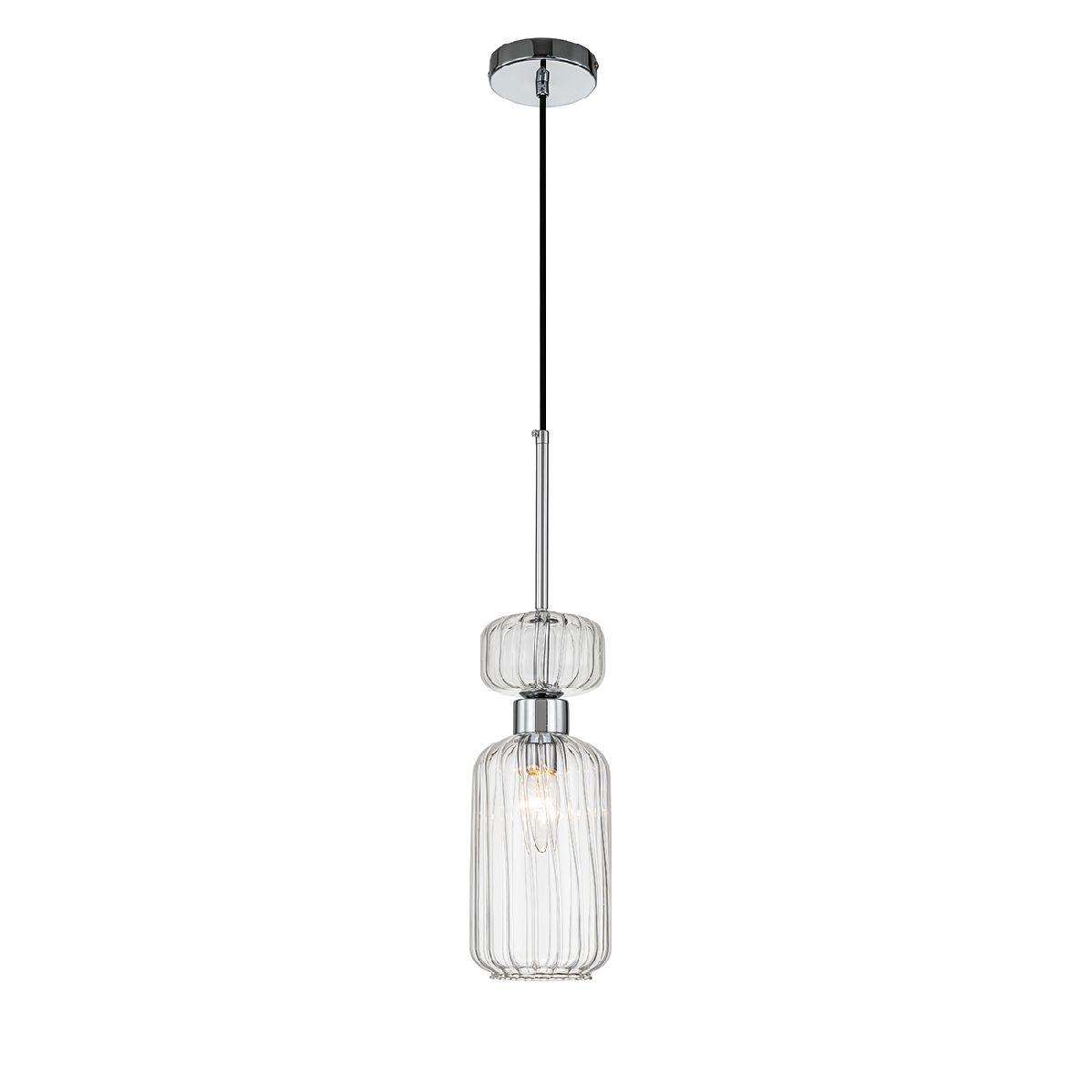 Подвесной светильник Escada Gloss 1141/1S Chrome/Clear УЦ