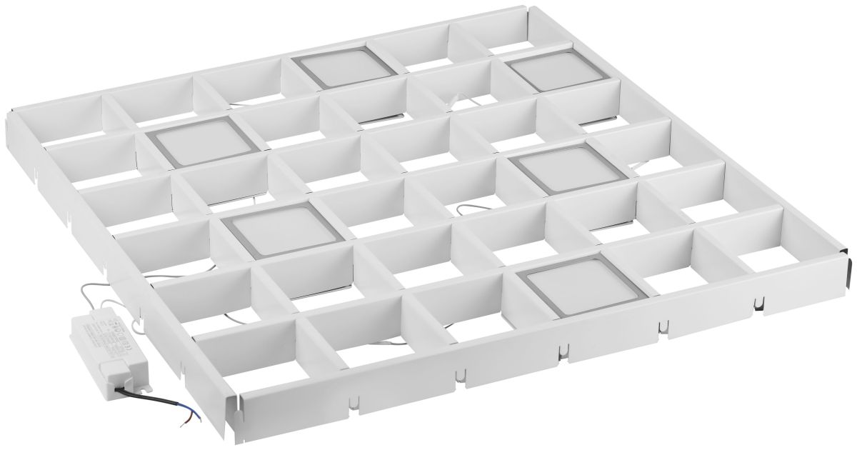 Встраиваемый светильник (комплект из 6 шт.) Эра SPO-646-3-5K-S6 Б0063043