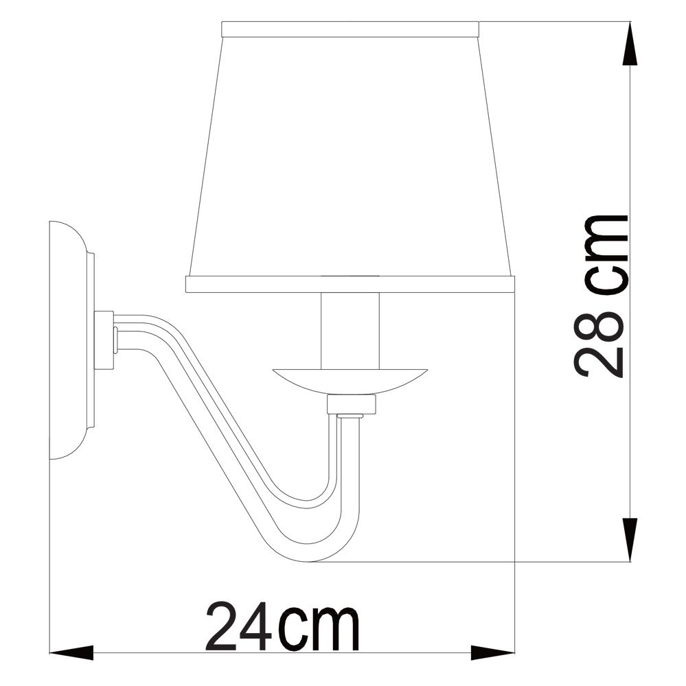 Бра Arte Lamp Furore A1150AP-1CC