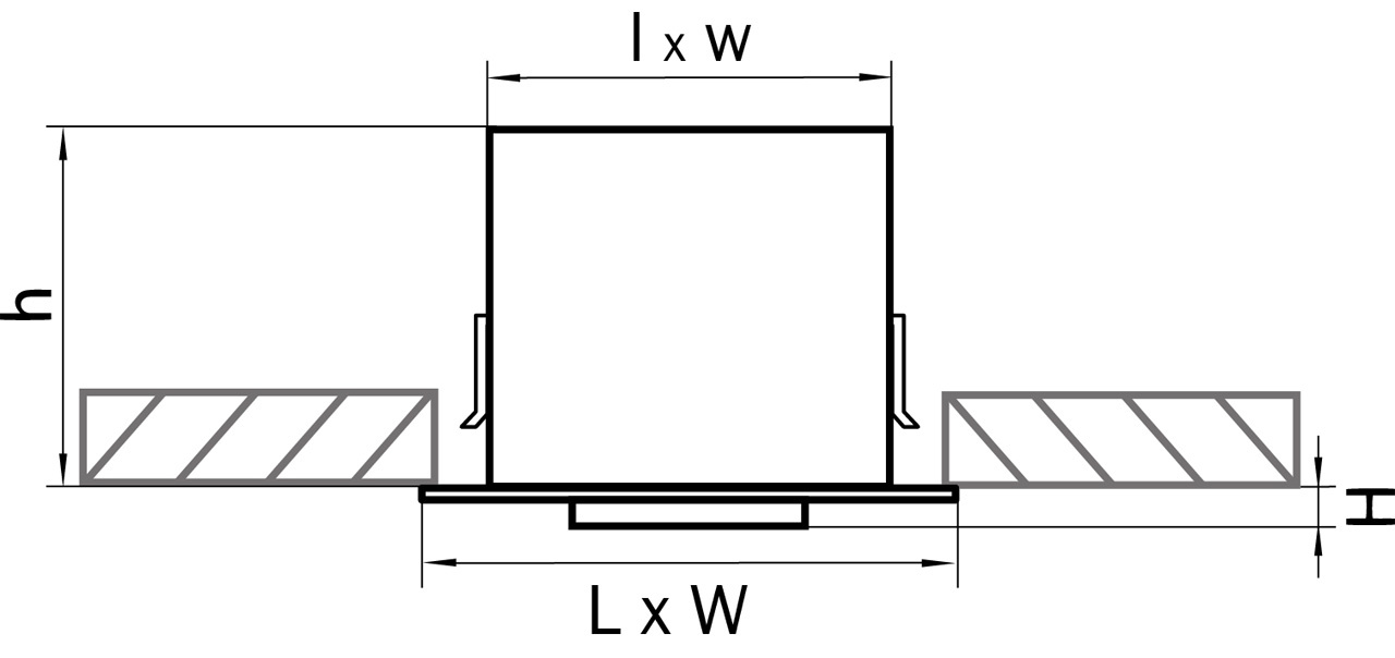 Встраиваемый светильник Lightstar Cardano 111 214128 УЦ