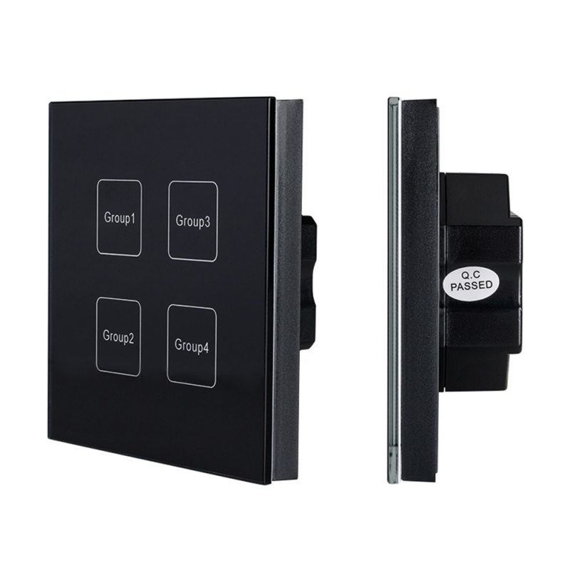 Сенсорная панель Arlight Dali-113-4G-Dim-IN (Bus, черная) 026773