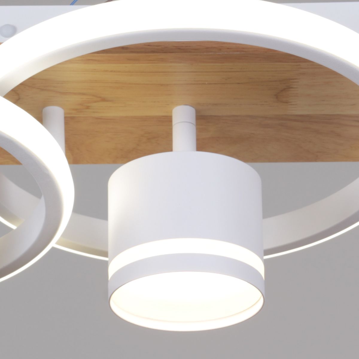 Потолочный светильник Reluce 29560-0.3-2+2 WH+WOOD