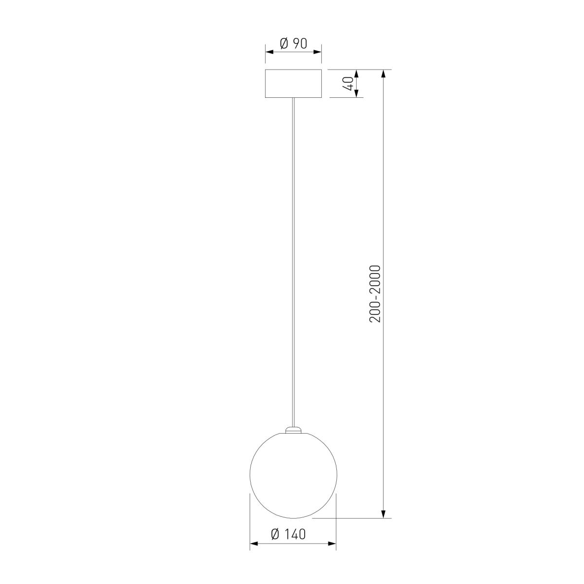 Подвесной светильник с плафоном ручной работы Bogate's Crystall 1_101 a072033