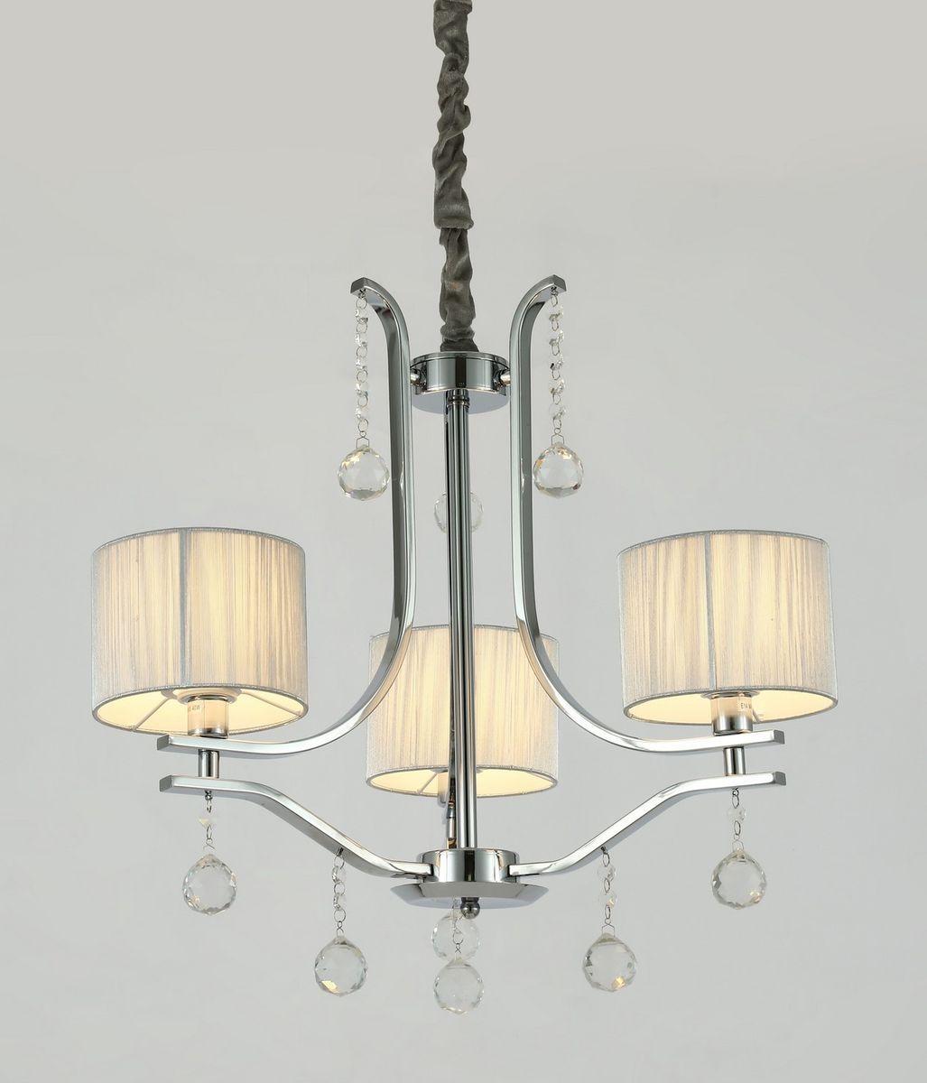 Подвесная люстра Lumina Deco Fontenea LDP 8443-3 CHR