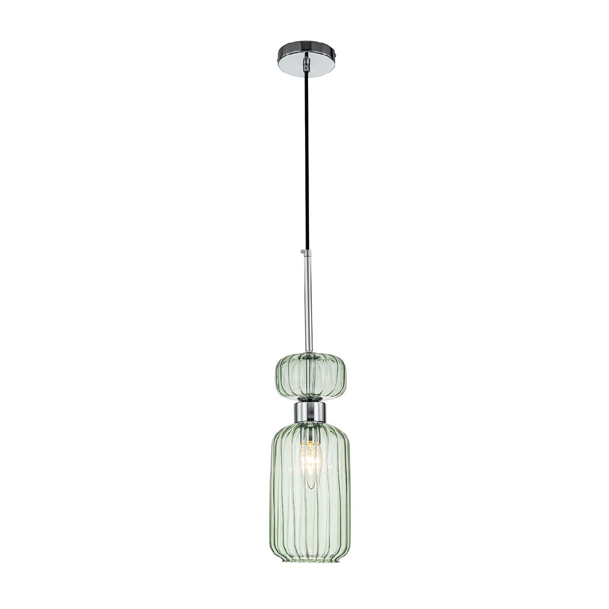 Подвесной светильник Escada Gloss 1141/1S Chrome/Green УЦ