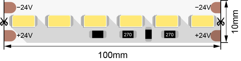 Светодиодная лента DesignLed DSG760-24-W-33 004498