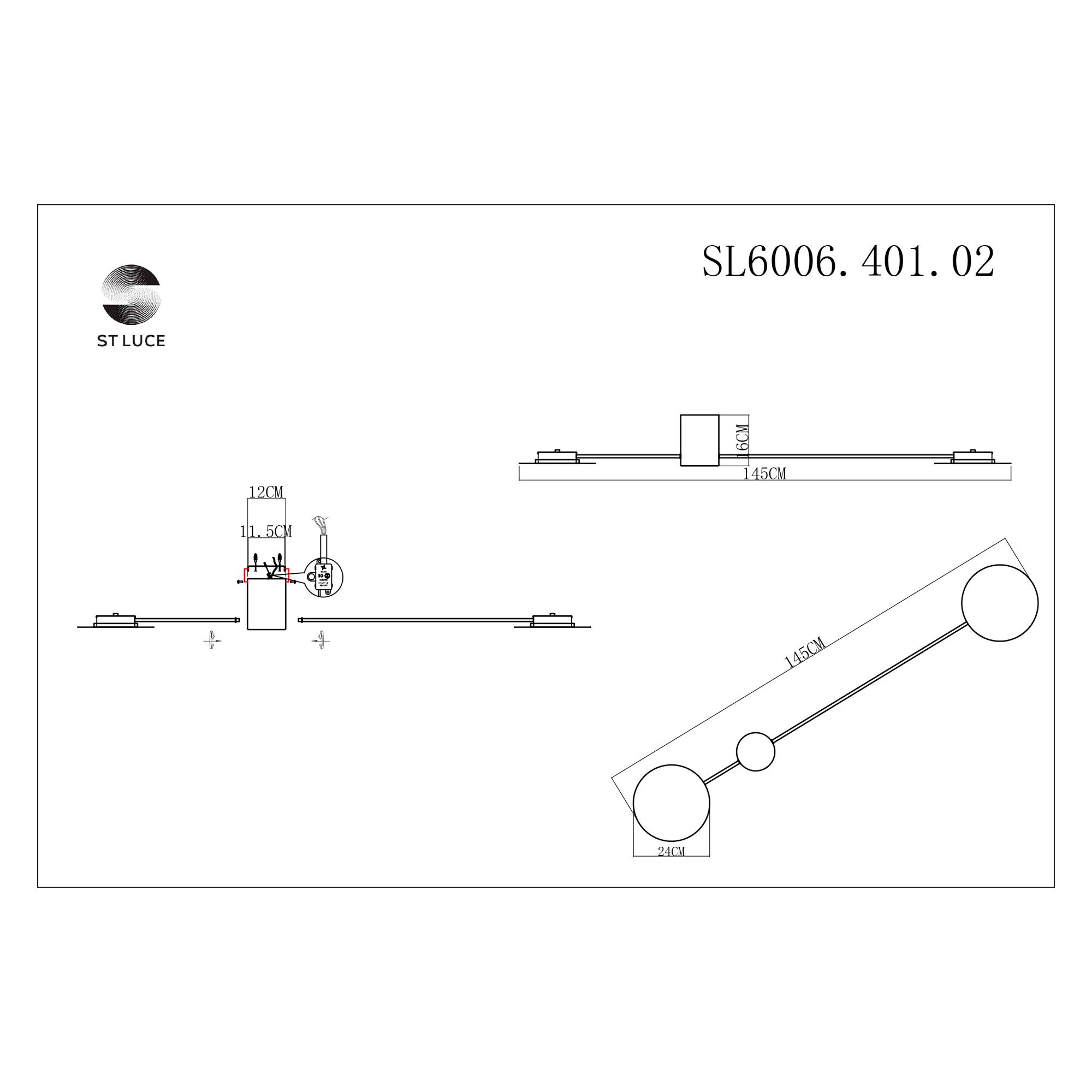 Настенный светильник ST Luce Tondo SL6006.401.02 в Москве