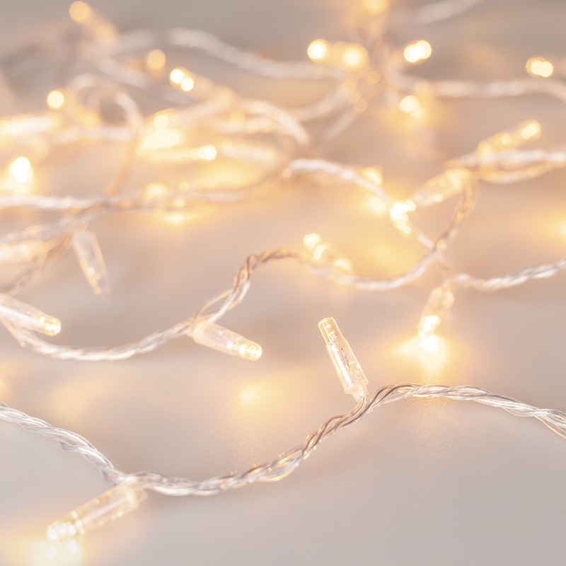 Светодиодная гирлянда Arlight ARD-String-Classic-1000-Clear-100LED-Pulse Warm 031637