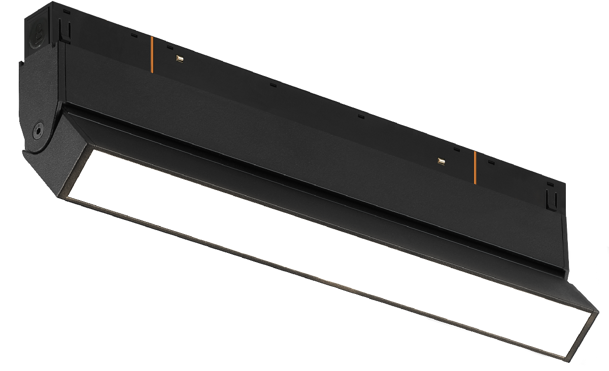 Трековый магнитный светильник iLedex Vision 4822-004-L300-12W-110DG-3000K-BK