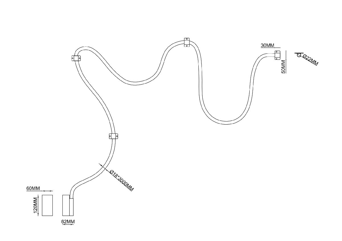 Настенно-потолочный светильник Arte Lamp Klimt A2850PL-32BK