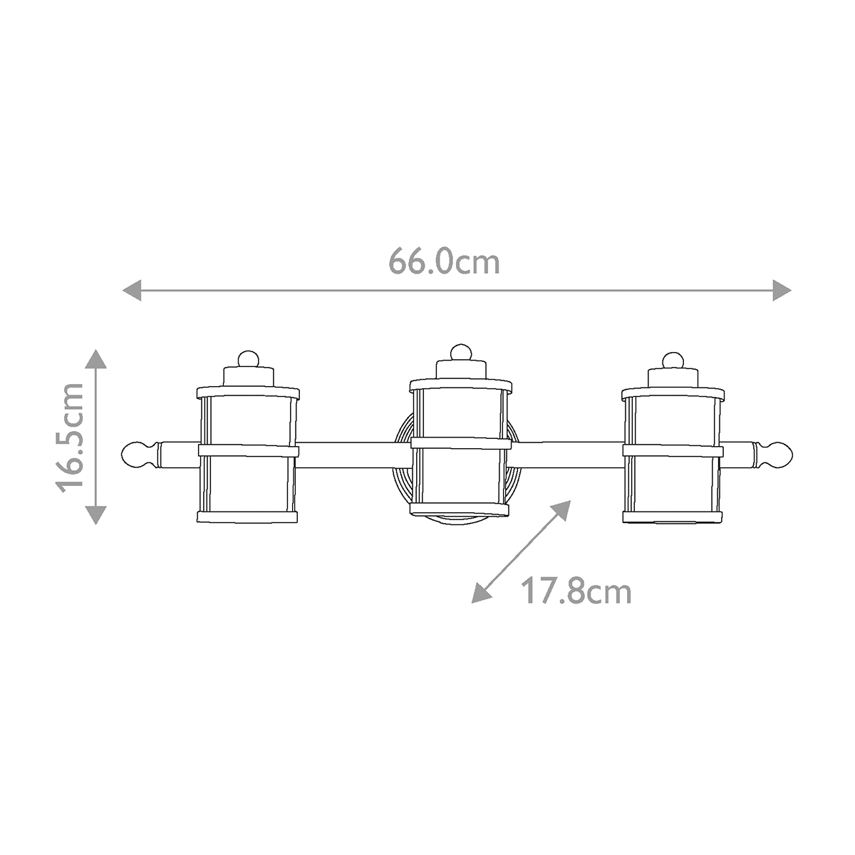 Бра Quoizel Tranquil Bay QZ-TRANQUIL-BAY3