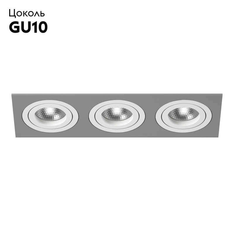 Встраиваемый светильник Lightstar INTERO 16 i539060606 (217539+217606+217606+217606)