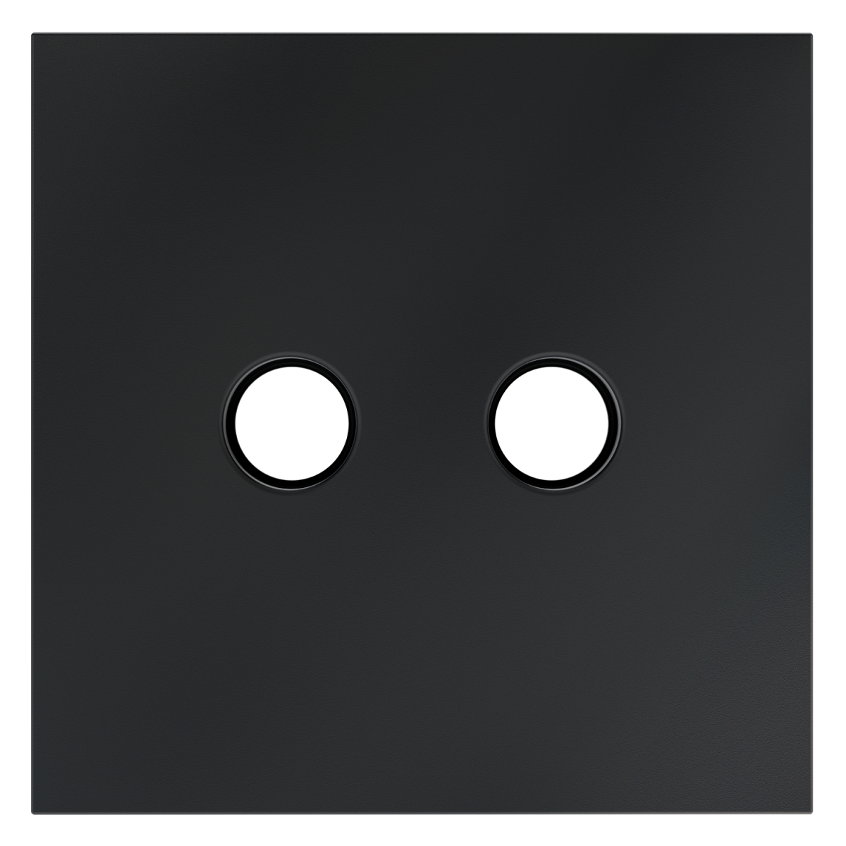 Накладка для розетки телевизионной оконечной TV+SAT Voltum S70 (графит) VLS001607