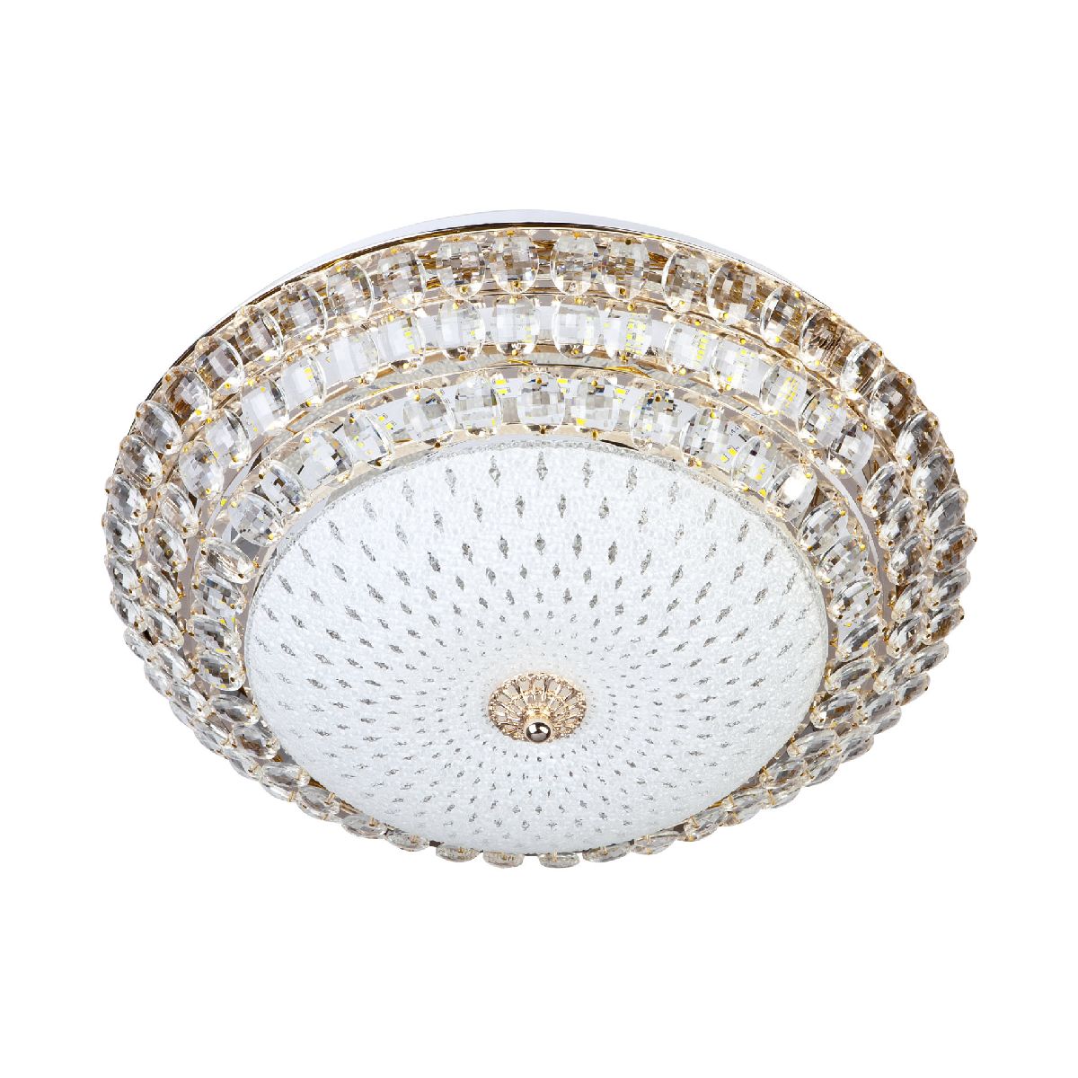 Потолочный светильник стеклянный LED4U L1150-450 GD
