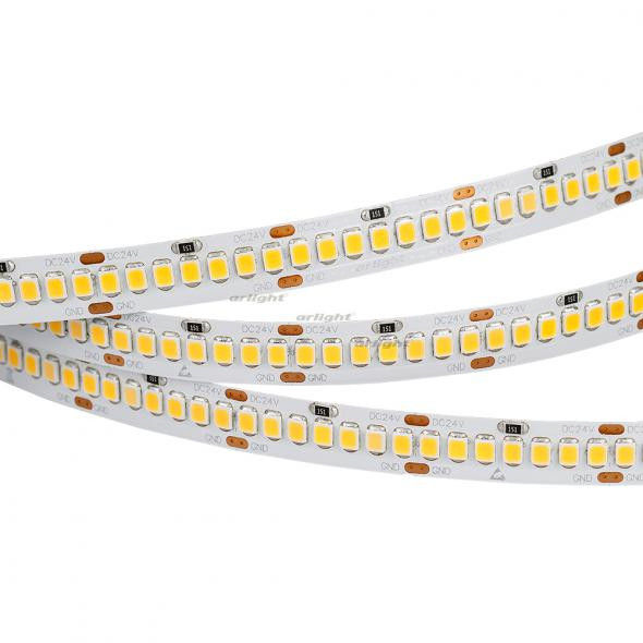 Светодиодная лента Arlight RT 2-5000 24V Warm2700 10mm (2835, 252 LED/m, LUX) 022653