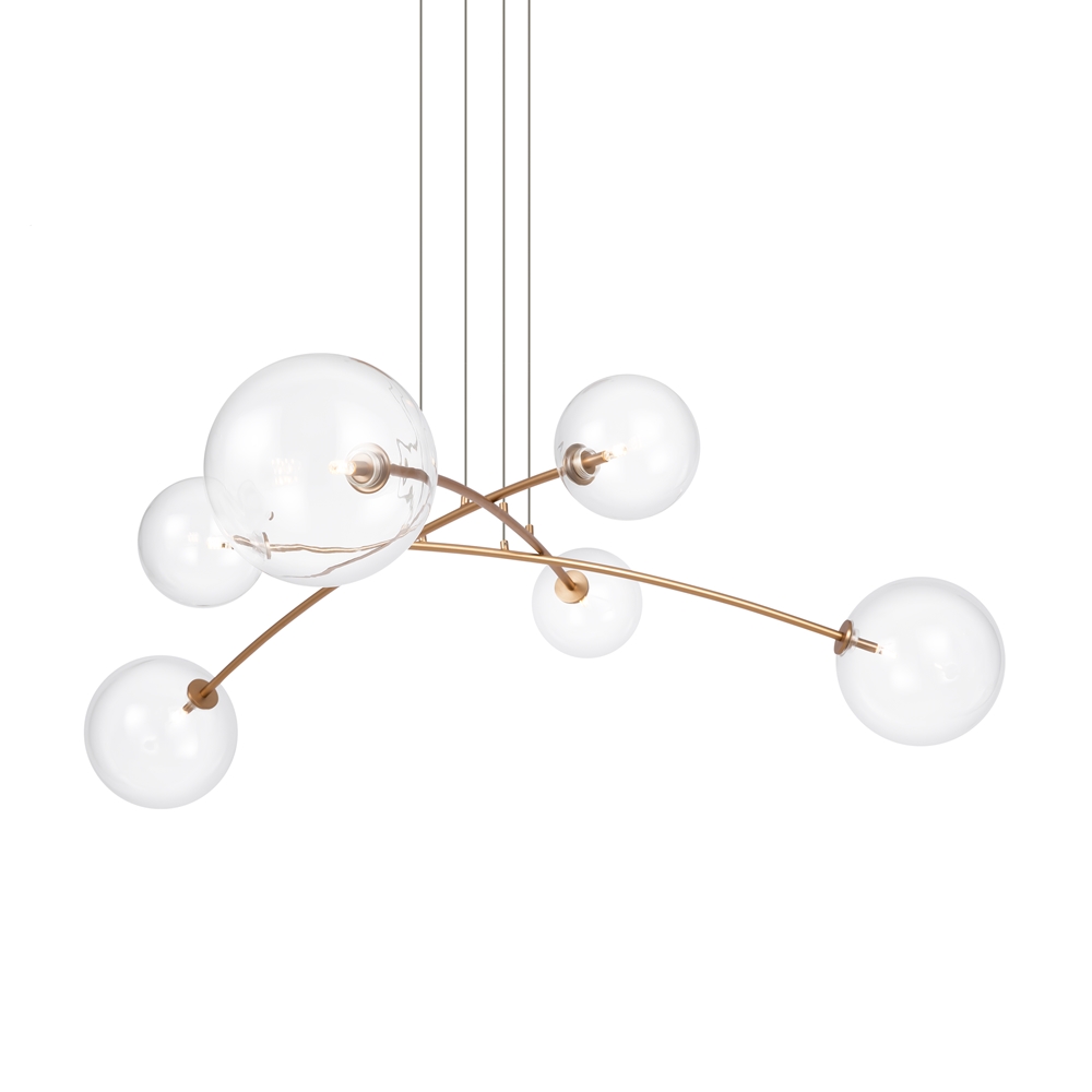 Подвесная люстра шар Maytoni Mood MOD172PL-06BS
