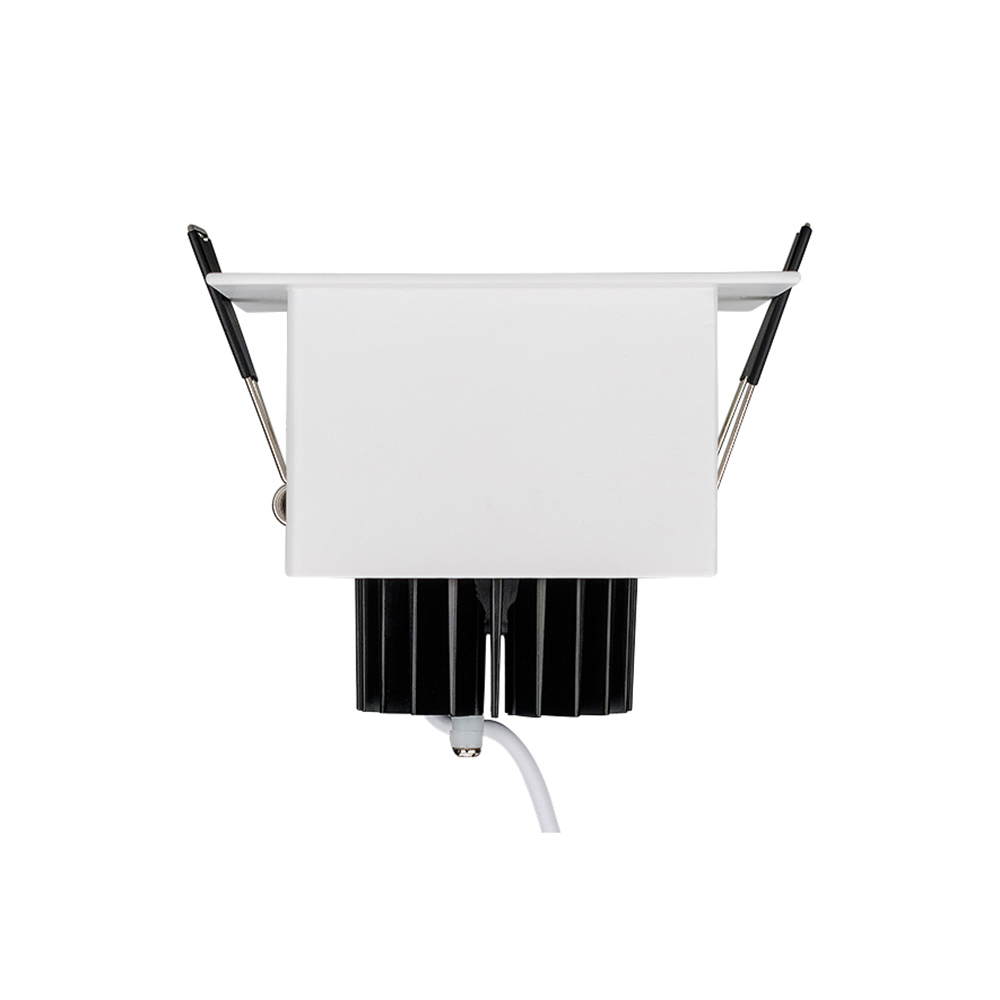 Встраиваемый светильник Arlight CL-SNODO-LUM-S102x102-9W Day4000 (WH-BK, 38 deg) 039275
