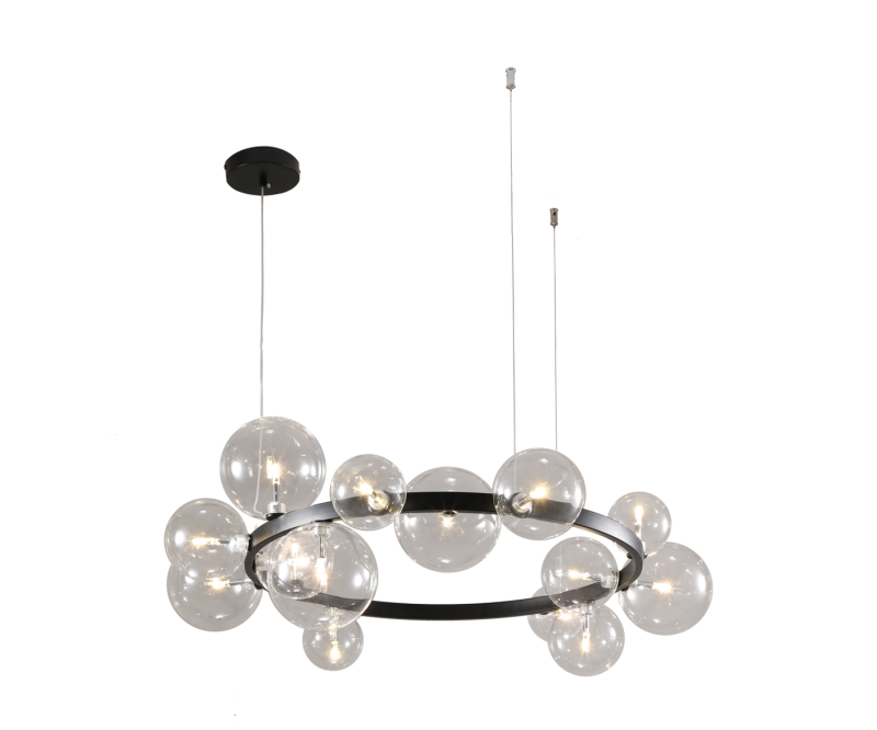 Подвесная люстра шар Kink Light Иона 07608-15A,19