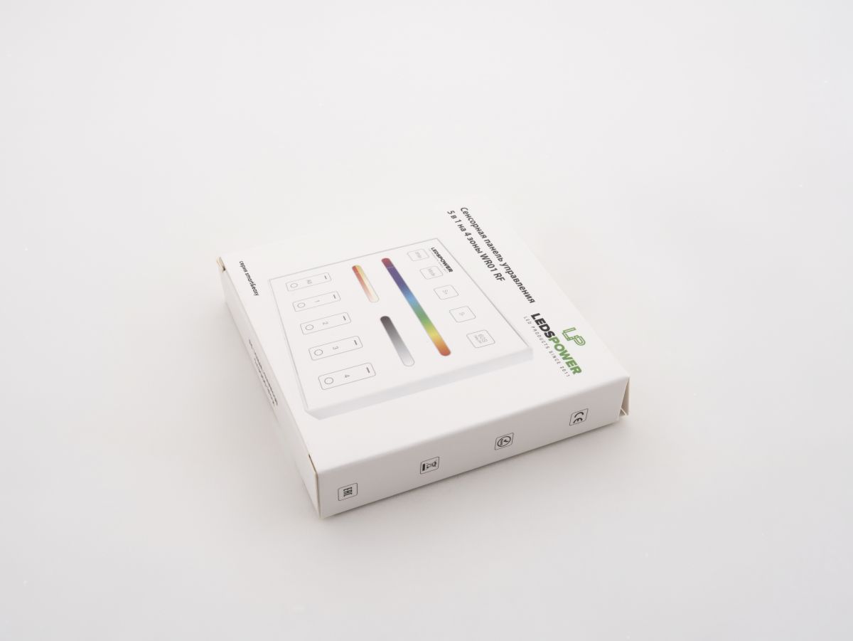 Сенсорная панель управления 5 в 1 на 4 зоны LEDS POWER WR01 RF 006475