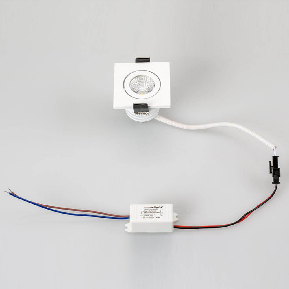 Мебельный светильник Arlight LTM-S50x50WH 5W Warm White 25deg