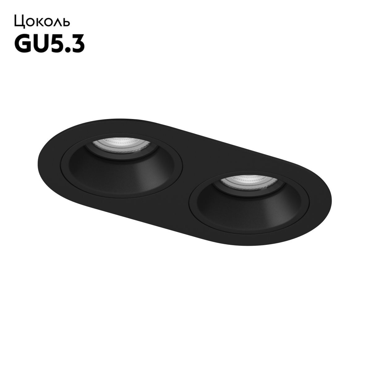 Встраиваемый светильник Lightstar Domino (214657+214607+214607+214007+214007) D6570707BMOD