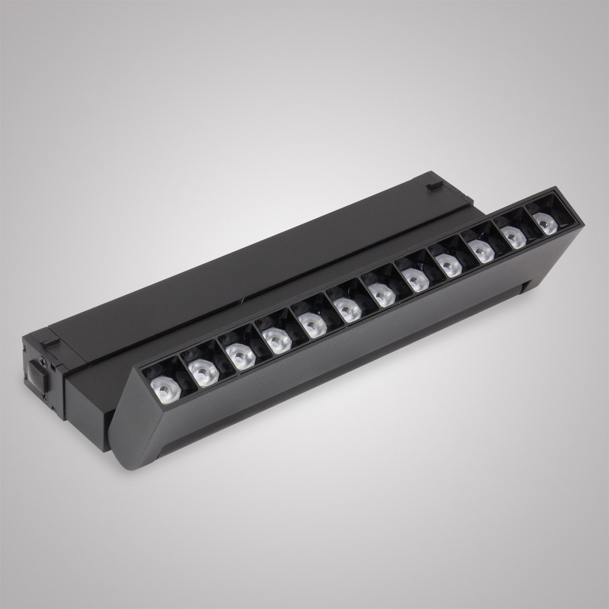 Трековый однофазный светильник AM Group AM531 BK-220V-9W SMART