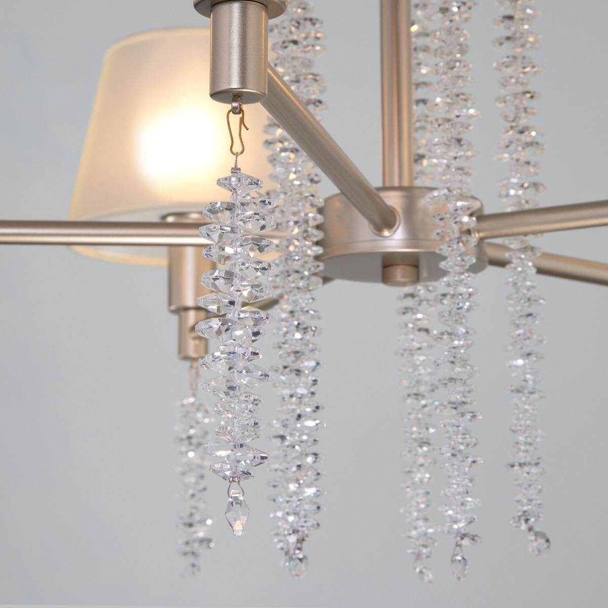 Подвесная люстра Eurosvet Charuel 60148/5 матовое золото a064944