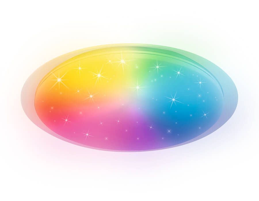 Потолочный светодиодный светильник Ambrella Light Orbital Dance FF470