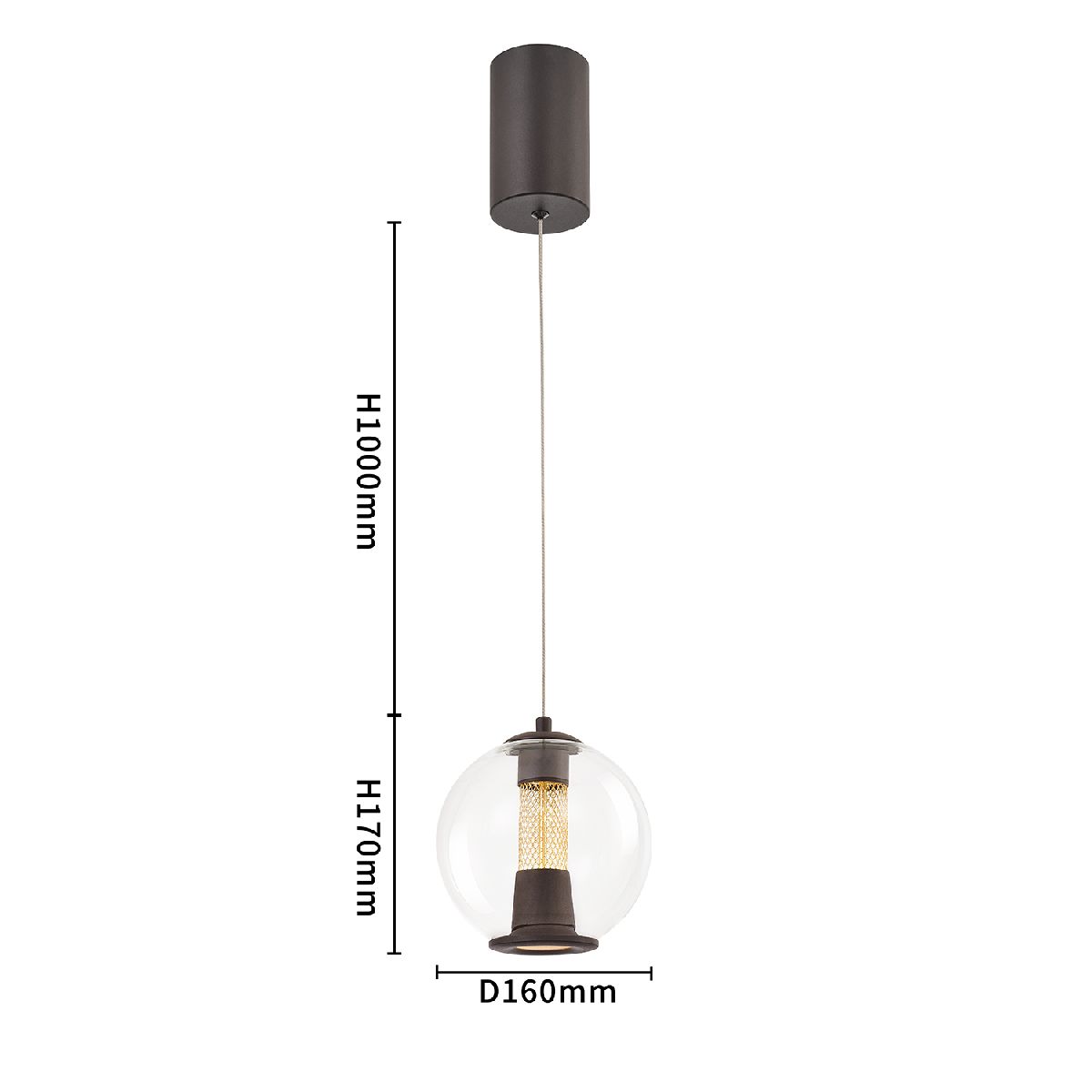 Подвесной светильник Favourite Boble 4550-1P