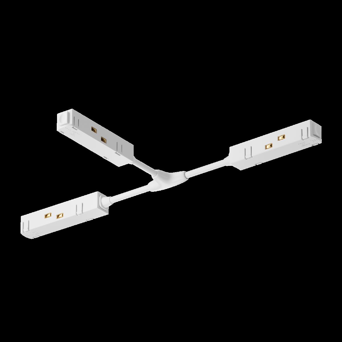T-образный коннектор питания для магнитного шинопровода Maytoni Technical Magnetic track system Gravity TRA004CWT-22W