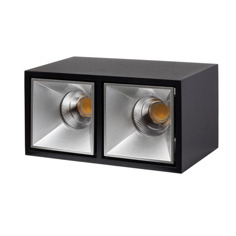 Накладной светильник LeDron KUBING 2 Black/Grey 00000014582