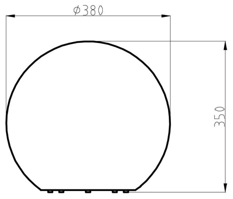 Уличный светильник Deko-Light Bowl Light 836961