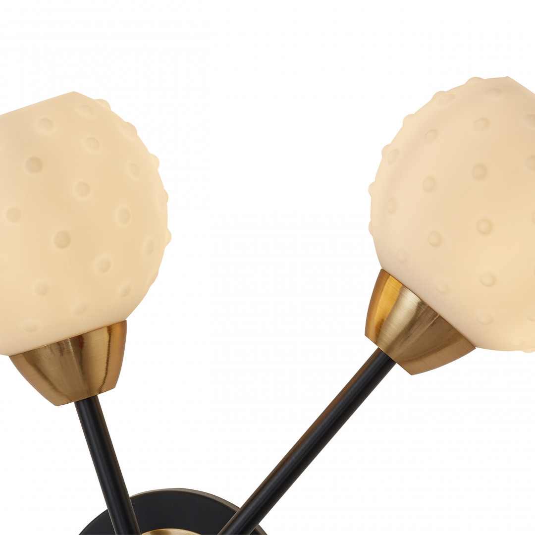 Бра Arte Milano Neapolis 278408/2B BK/GD