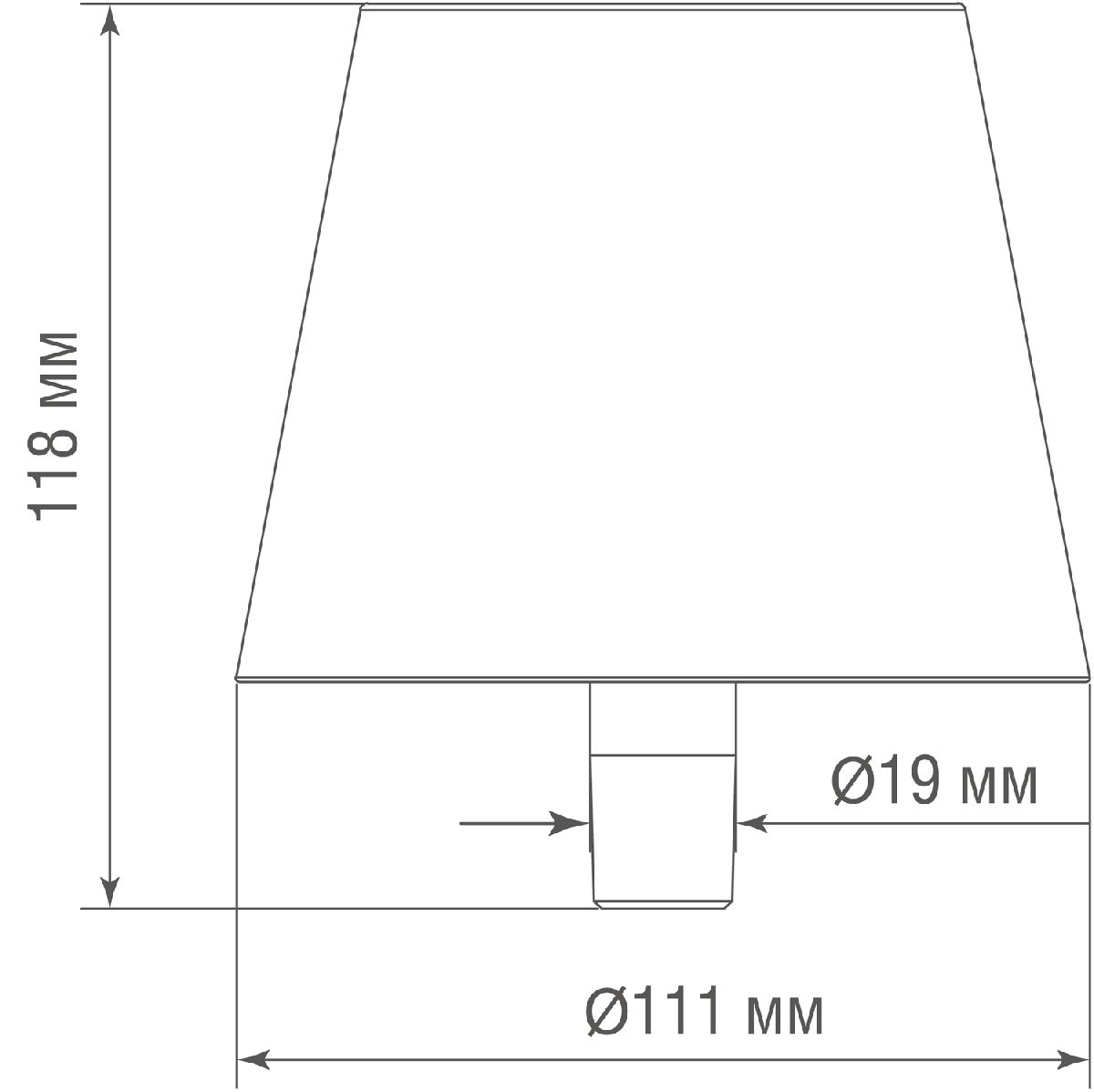 Уличная настольная лампа Donolux IQ DL20701BW1SG