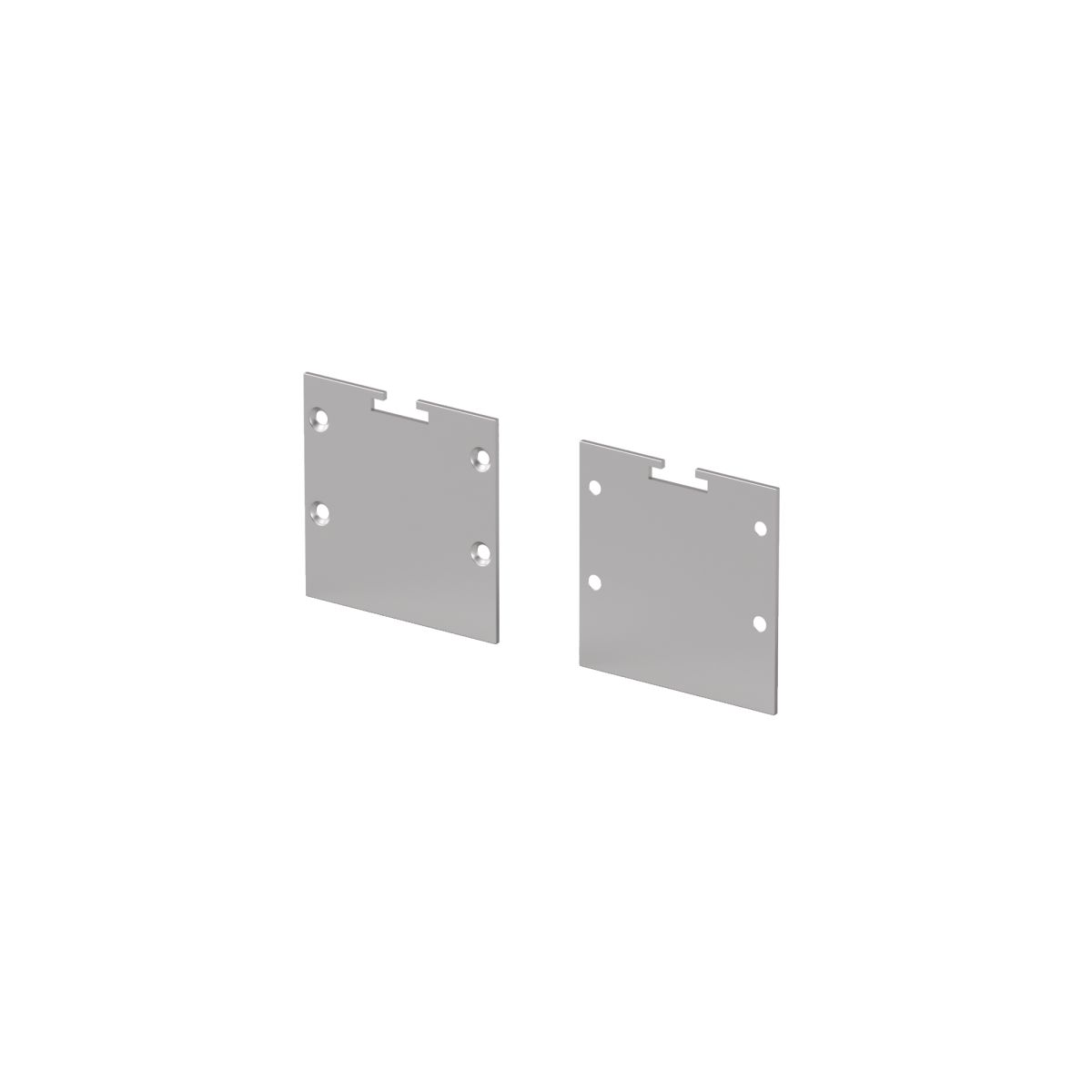 Комплект заглушек для профиля 35×35 2шт Maytoni Led Strip ALM-35-S-EC 642037