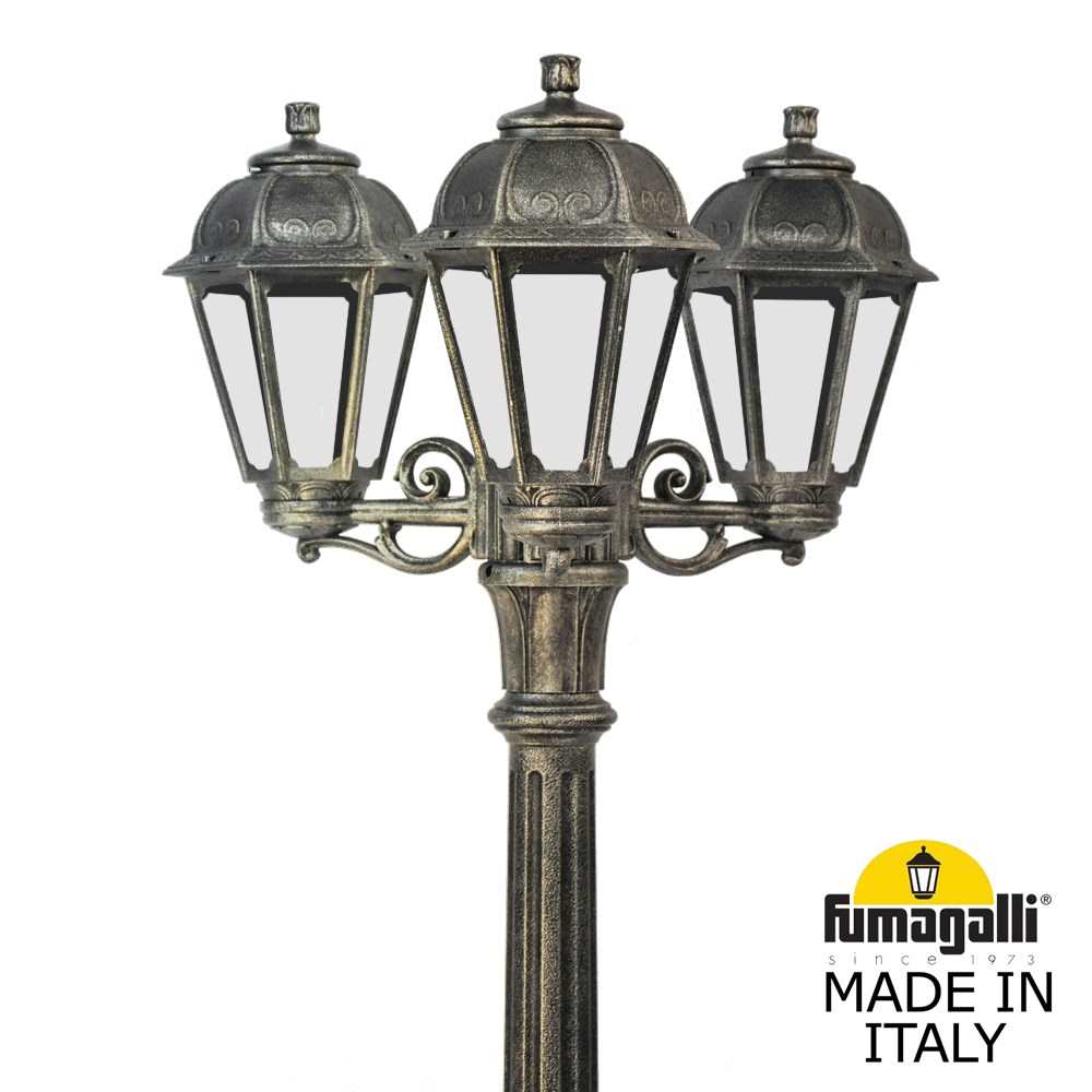 Садово-парковый светильник Fumagalli GIGI BISSO/SABA 3L K22.156.S30.BXE27